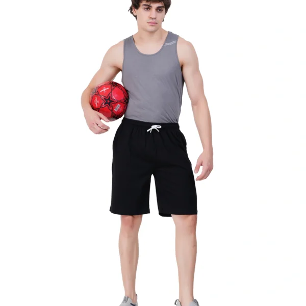 Indigo Black Men Bermudas